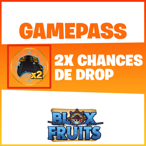 2x Chances de Drop - Blox Fruits