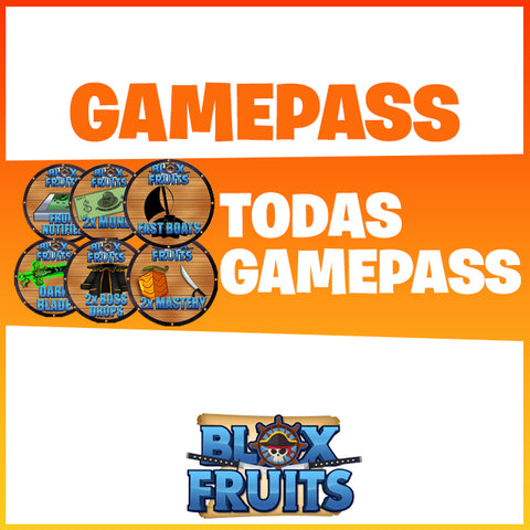 Todas as Gamepass - Blox Fruits
