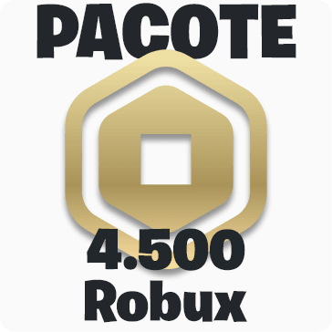 4.500 Robux - Roblox - Centro Robux